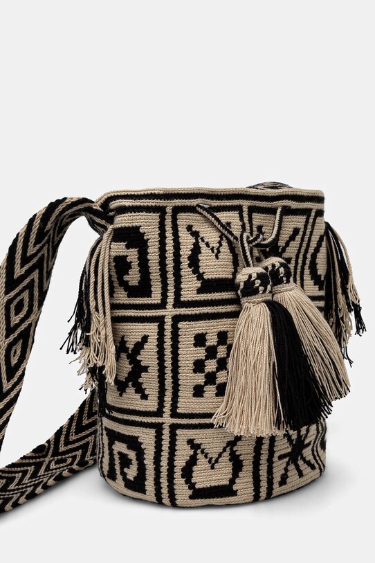Nanushka torebka BUCKET BAG NW24FWBG17499 beżowy AW24