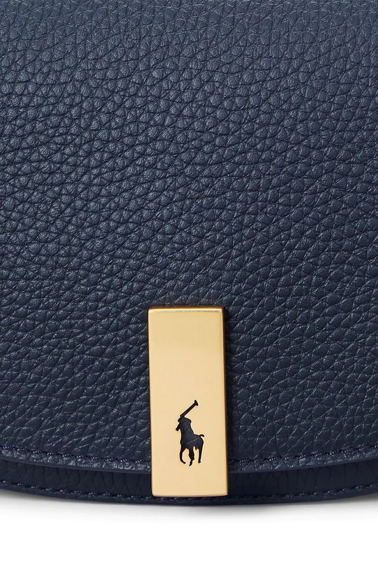 Polo Ralph Lauren leather handbag navy 428934351