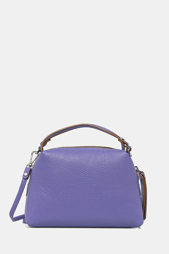 Kabelka Gianni Chiarini usňová koža fialová BS.8145.COMM.GRN