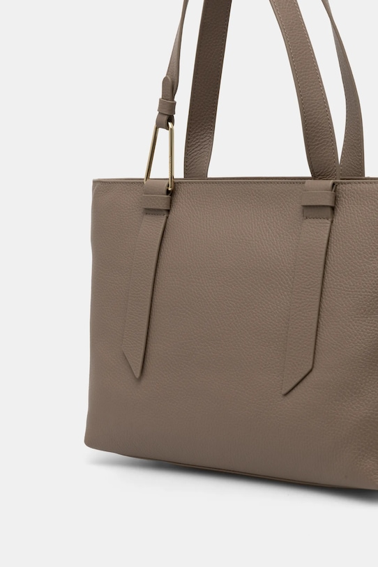 Coccinelle geantă de piele maro E1.R1K.11.02.01