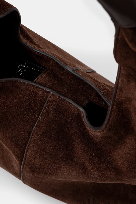 Semišová kabelka Pedro del Hierro 1118550 hnědá