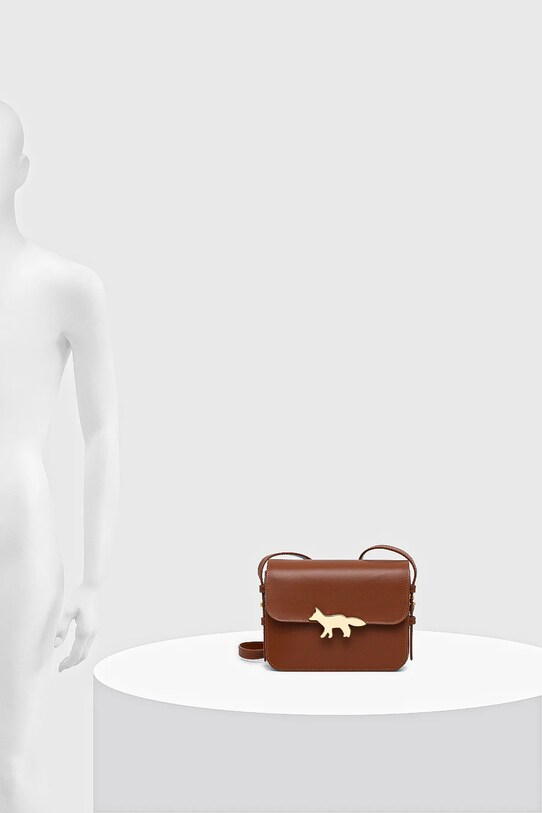 Maison Kitsuné leather handbag Edie Bag NW05170LR0001