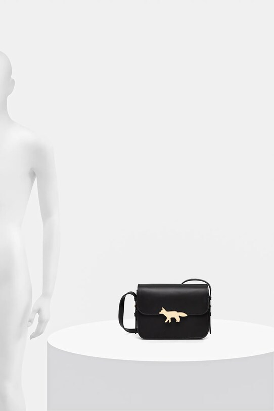 Δερμάτινη τσάντα Maison Kitsuné Edie Bag NW05170LR0001