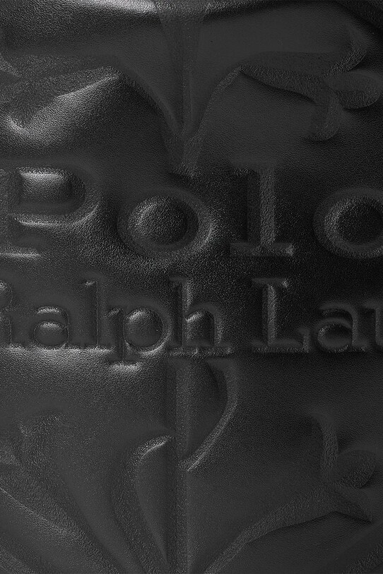 Кожаная сумочка Polo Ralph Lauren 428942241 чёрный