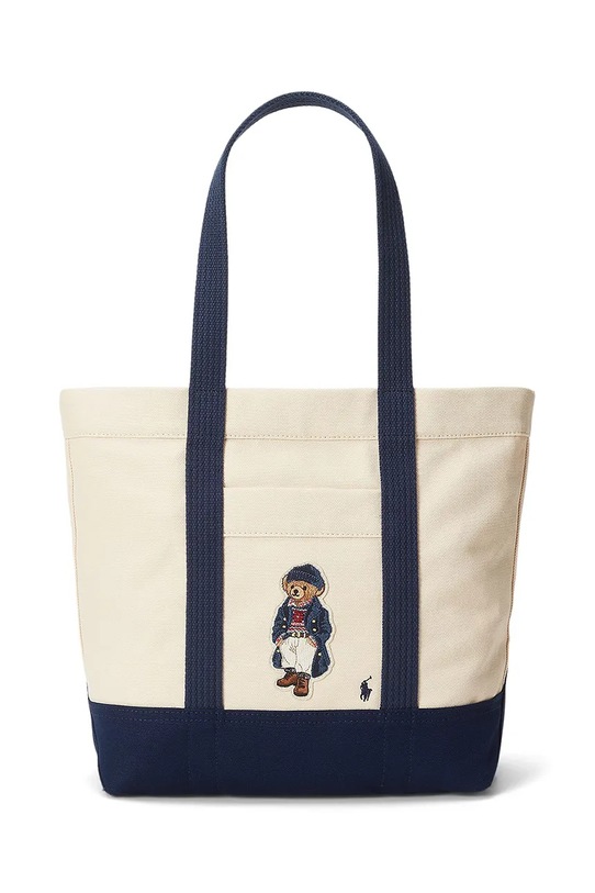 Τσάντα Polo Ralph Lauren υφασμάτινο μπεζ 428952650