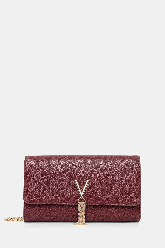 Valentino Bags poșetă uni burgundia VBS1R401G