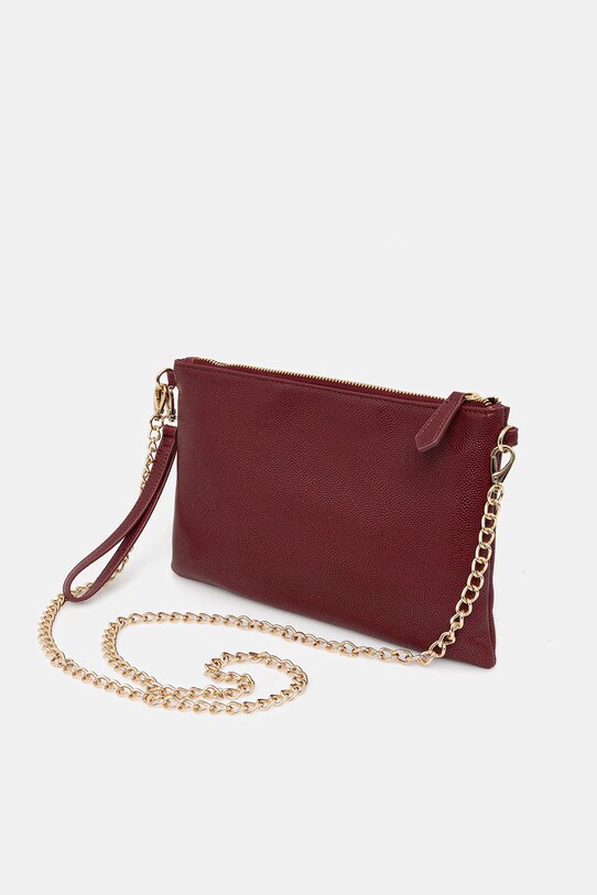 Akcesoria Valentino Bags torebka VBS1R419G bordowy