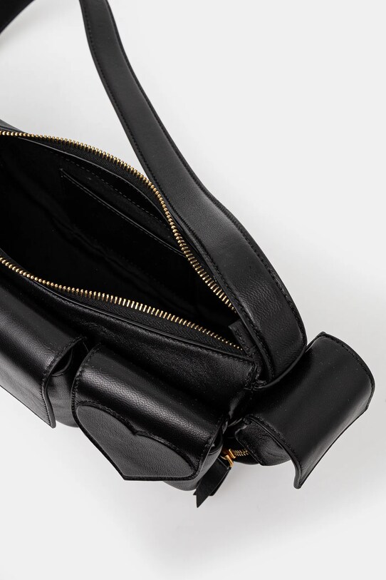 Шкіряна сумочка Fiorucci Leather Super Pocket Bag U01FPABA123LE04BK01