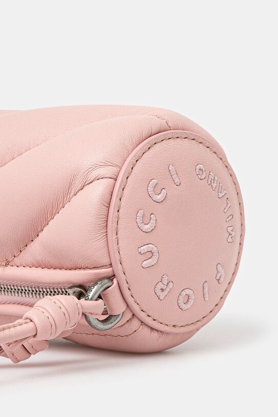 Kožená kabelka Fiorucci Leather Micro Mella Bag růžová U01FMASL005LE04PN02