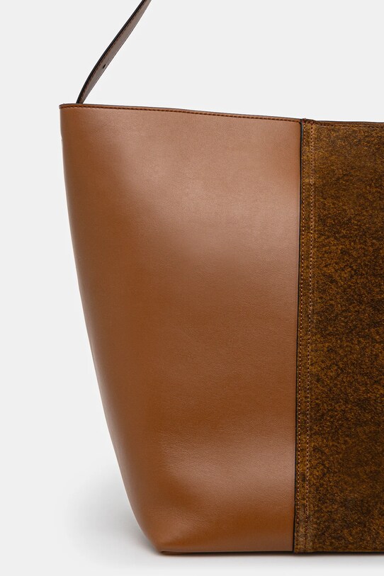 Аксесоари Чанта JW Anderson The Jwa Soft Corner Bucket HB0636.LA0342.163 кафяв