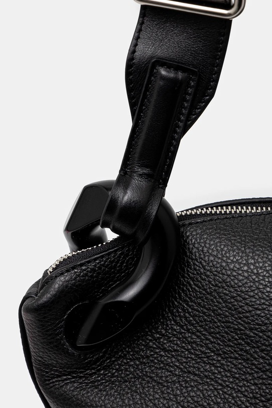 JW Anderson borsa a mano in pelle The Jwa Corner Crossbody nero HB0639.LA0349.999