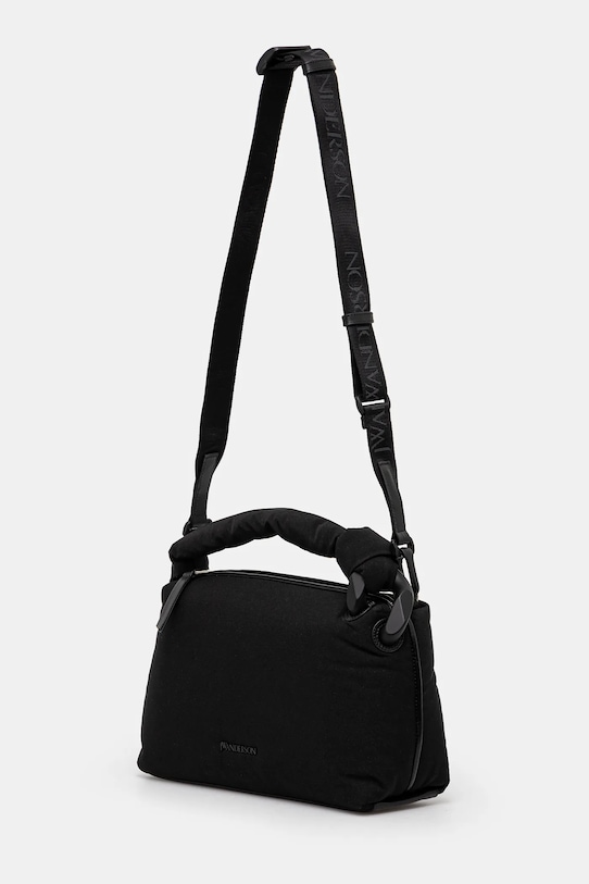 Чанта JW Anderson The Jwa Puffy Corner Bag HB0640.FA0382.999 черен AW24