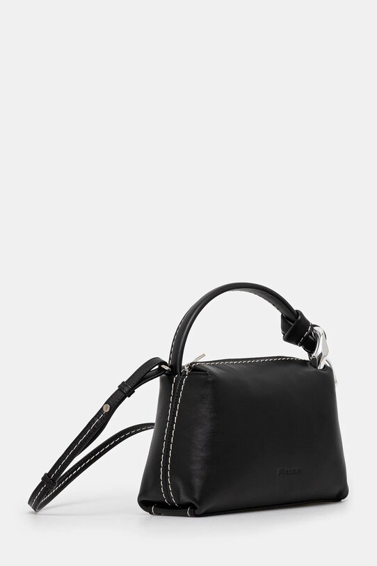 JW Anderson leather handbag The Jwa Small Corner Bag HB0674.LA0232.999 black AW24
