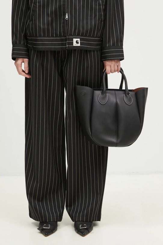 Кожаная сумочка JW Anderson Small Punch Tote HB0680.LA0250.999