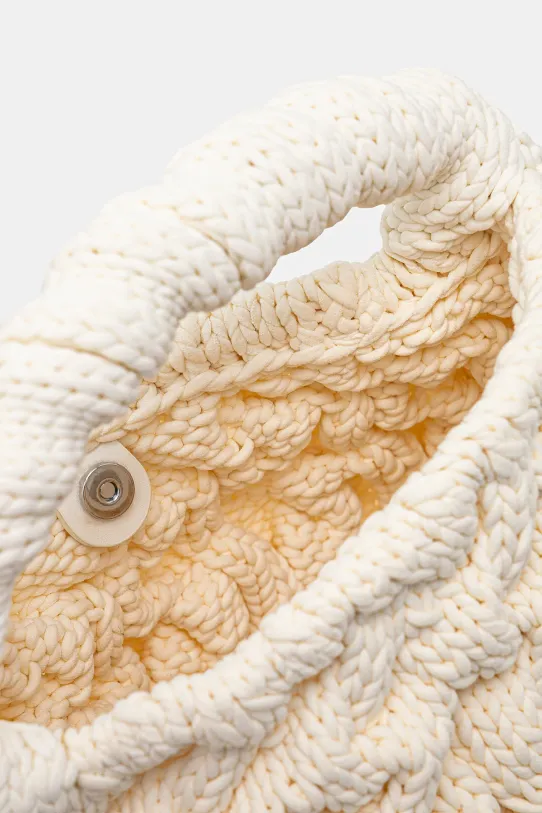 Torba JW Anderson Cable Knit Bag HB0692.FA0345.002 bež