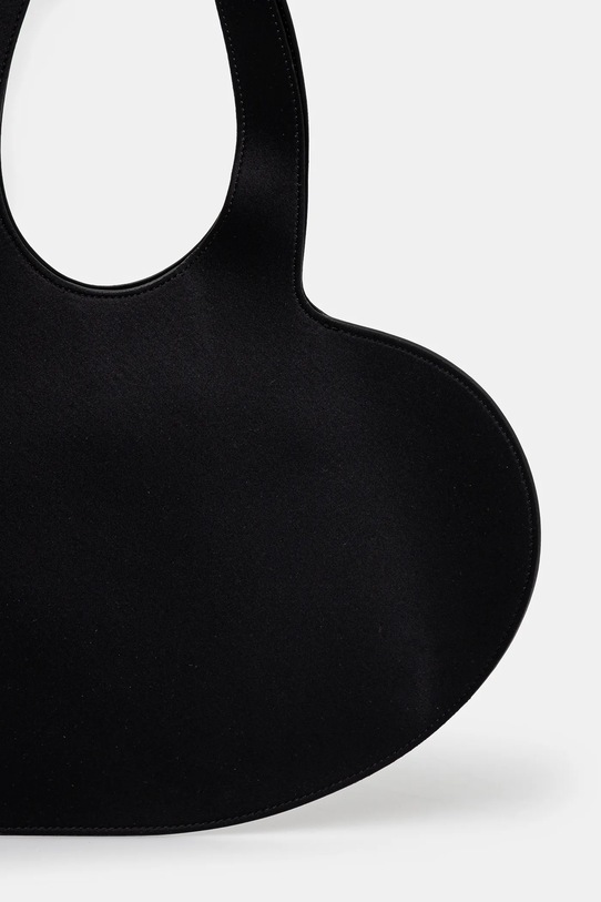 Аксессуары Сумочка Coperni Crystal-Embellished Mini Heart Tote COPBA14BIS455 чёрный