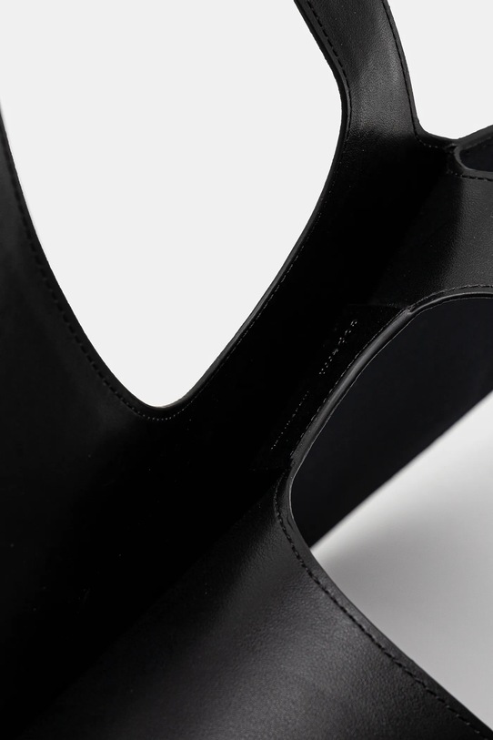 Сумочка Coperni Crystal-Embellished Mini Heart Tote COPBA14BIS455 чёрный