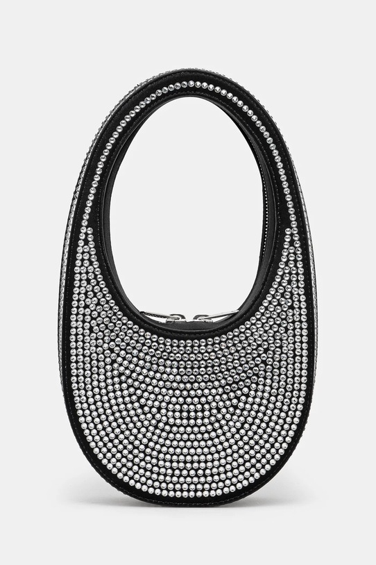 Coperni borsetta Crystal-Embellished Mini Swipe applique nero COPBA01BIS455
