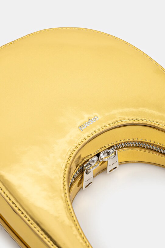 Coperni poseta Metallic Mini Swipe aur COPBA01BIS429