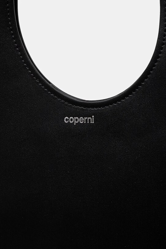 Кожаная сумочка Coperni Mini Heart Tote чёрный COPBA14BIS405