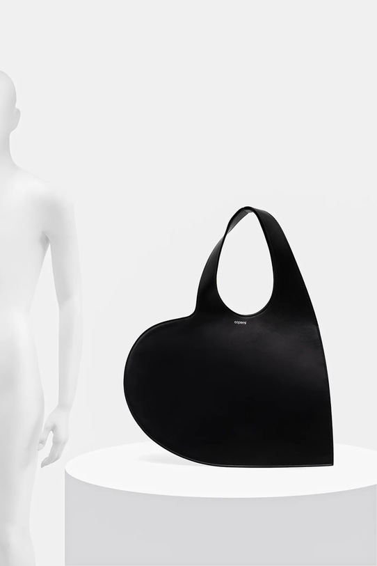 Usnjena torbica Coperni Heart Tote COPBA14405