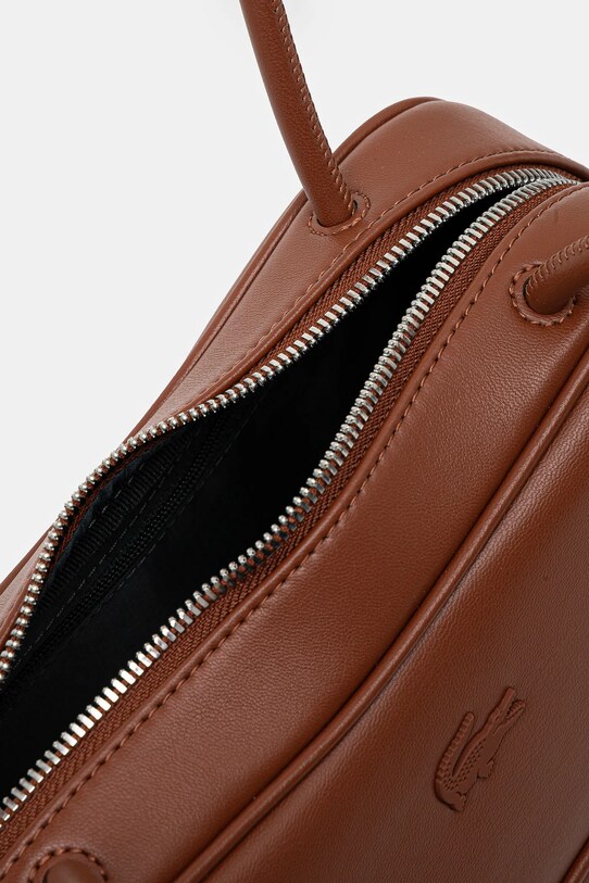 Τσάντα Lacoste NF4697FO καφέ