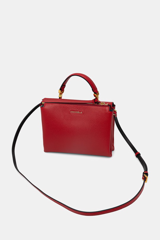Αξεσουάρ Δερμάτινη τσάντα Coccinelle ARLETTIS MD5.55.B7.01 κόκκινο
