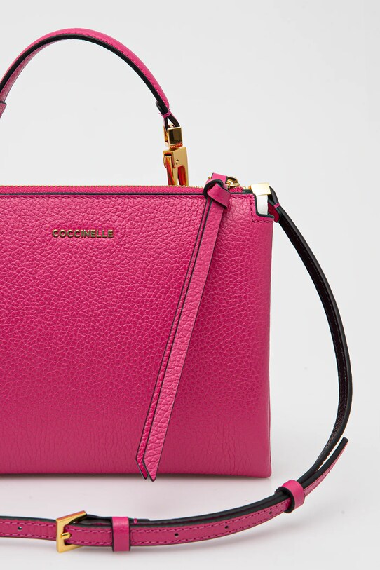 Akcesoria Coccinelle torebka skórzana ARLETTIS MD5.55.B7.01 różowy