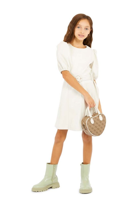 Guess torebka Girl nie mieści A4 beżowy J4YZ03.WFEN0.9BYH