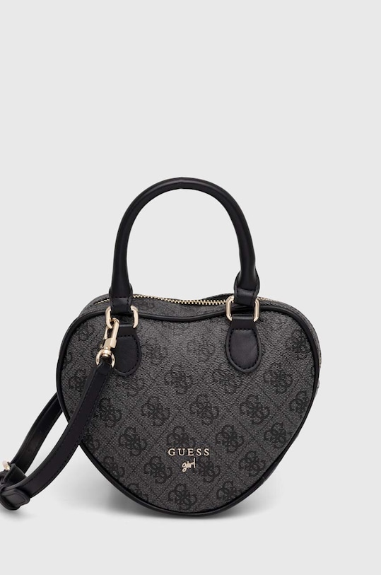 Detská kabelka Guess imitácia kože čierna J4YZ03.WFEN0.9BYH