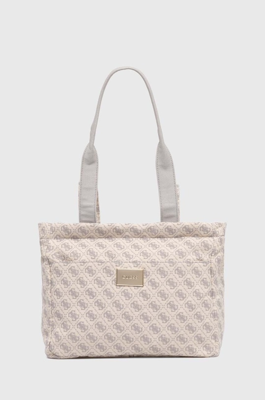 Τσάντα τρόλεϊ Guess υφασμάτινο μπεζ J4YZ39.WFV20.9BYH
