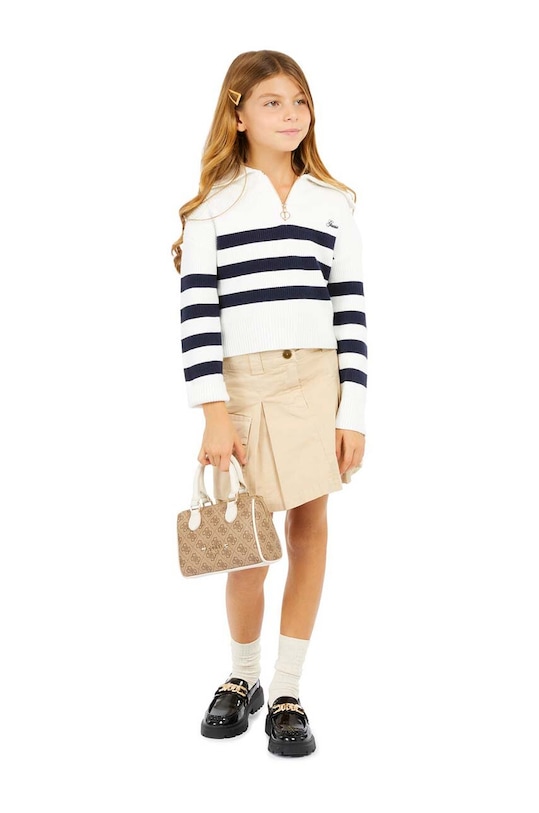 Detská kabelka Guess imitácia kože béžová J4YZ43.WFEN0.9BYH