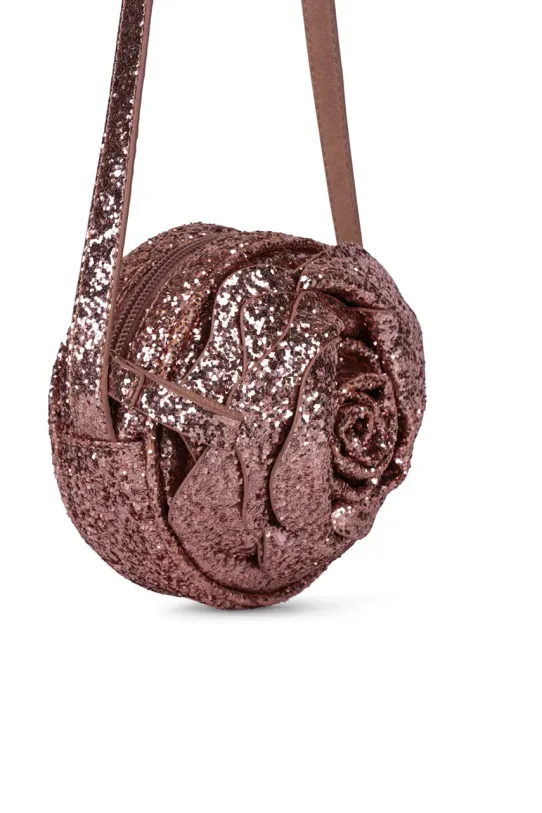 Девочка Детская сумочка Konges Sløjd ROSE GLITTER BAG KS101656 розовый