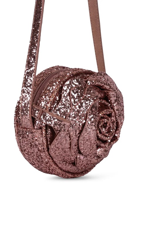 Dievča Detská kabelka Konges Sløjd ROSE GLITTER BAG KS101656 ružová