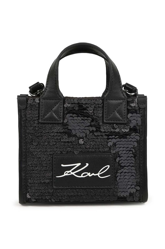 Karl Lagerfeld poseta fete nu incape in A4 negru Z30347.