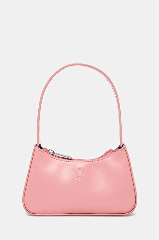 Παιδική τσάντα United Colors of Benetton απομίμηση λείου δέρματος ροζ 6WYYCY01N.G.Seasonal