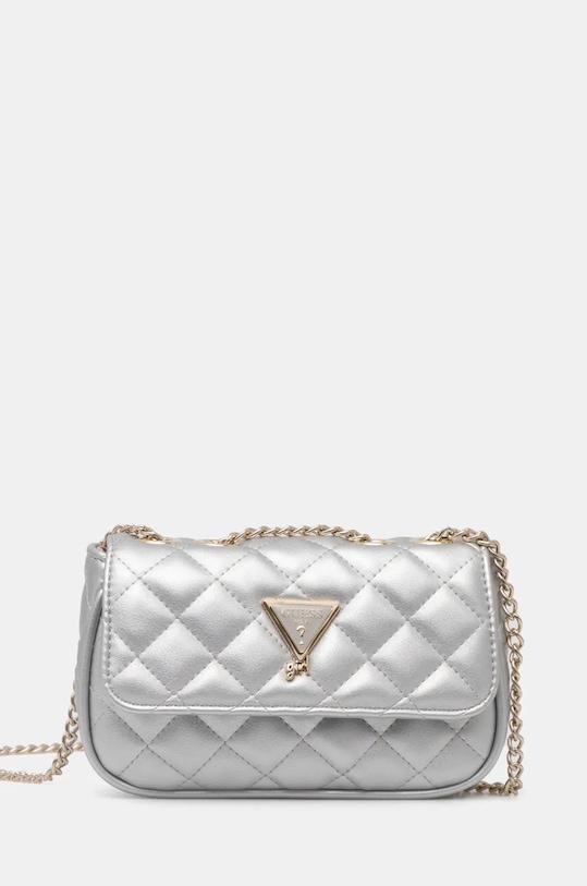 Dětská kabelka Guess nevejde se A4 stříbrná J4BZ49.WGT10.9BYH