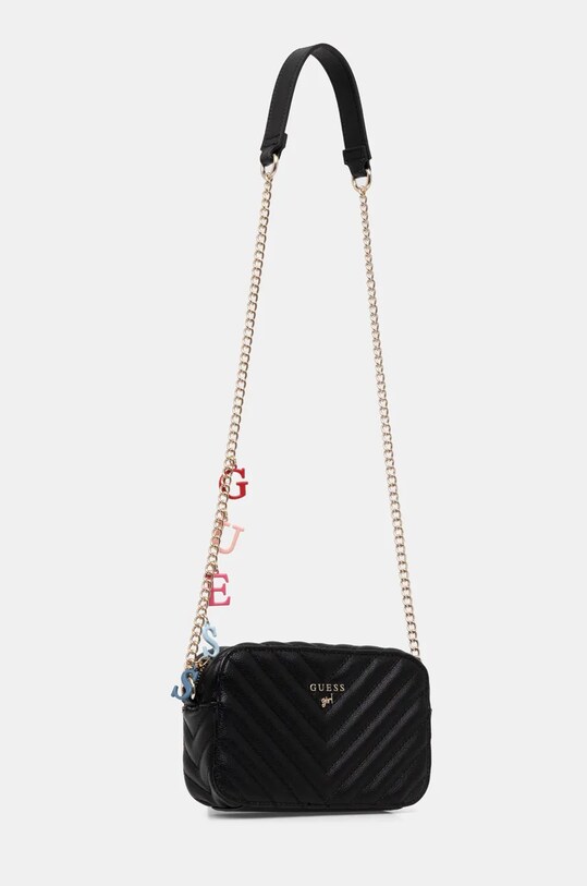 Τσάντα Guess απομίμηση λείου δέρματος μαύρο J4GZ23.WFZL0.9BYH
