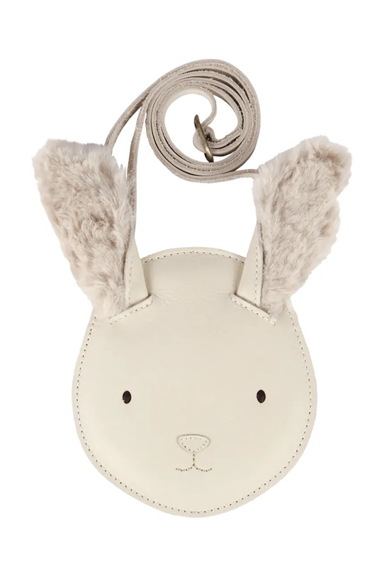 Dievča Detská kožená kabelka Donsje Britta Exclusive Purse Rabbit 5002024 béžová