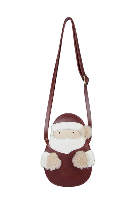 Donsje geanta de mana din piele pentru copii Britta Exclusive Purse Santa 5002031 rosu AW24