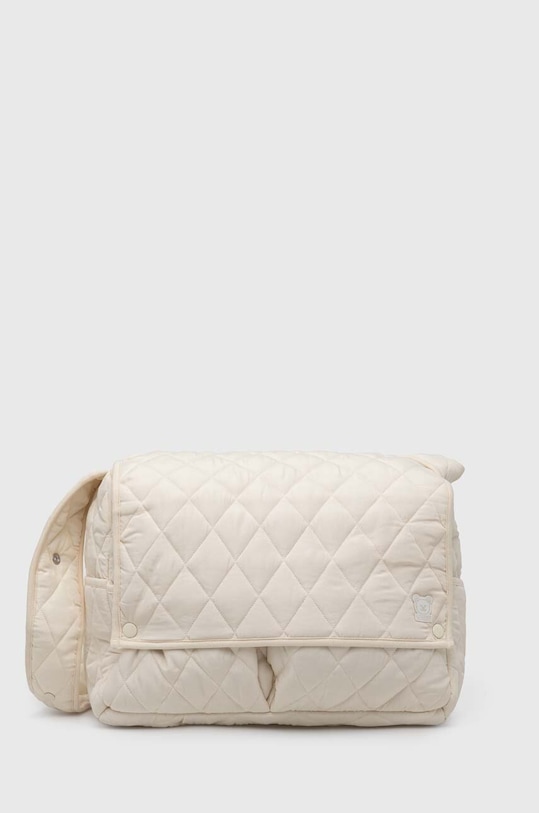 Τσάντα τρόλεϊ με λειτουργία κύλισης Guess υφασμάτινο μπεζ H4YZ09.WGBX0.9BYH