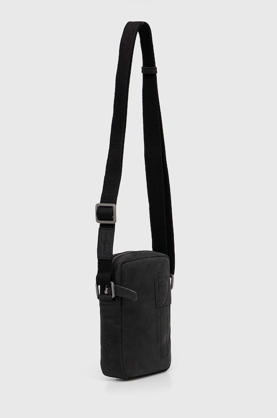 Strellson saszetka skórzana Richmond Clint 4010003249 czarny AW24