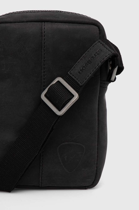 Akcesoria Strellson saszetka skórzana Richmond Clint 4010003249 czarny