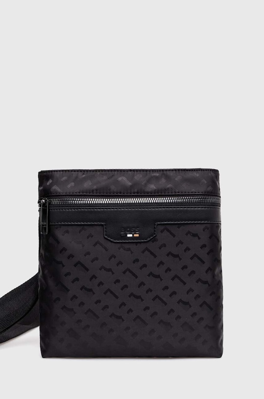 Чанта през рамо BOSS изчистен черен 50523252