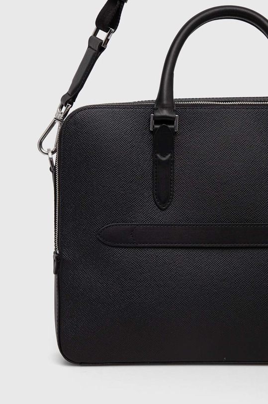 Akcesoria BOSS torba skórzana 50523254 czarny