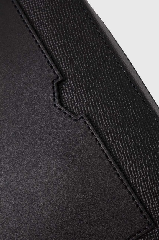 BOSS saszetka skórzana czarny 50523255