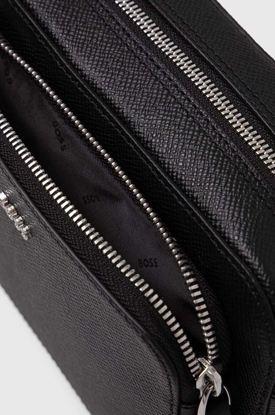 BOSS saszetka skórzana 50523255 czarny