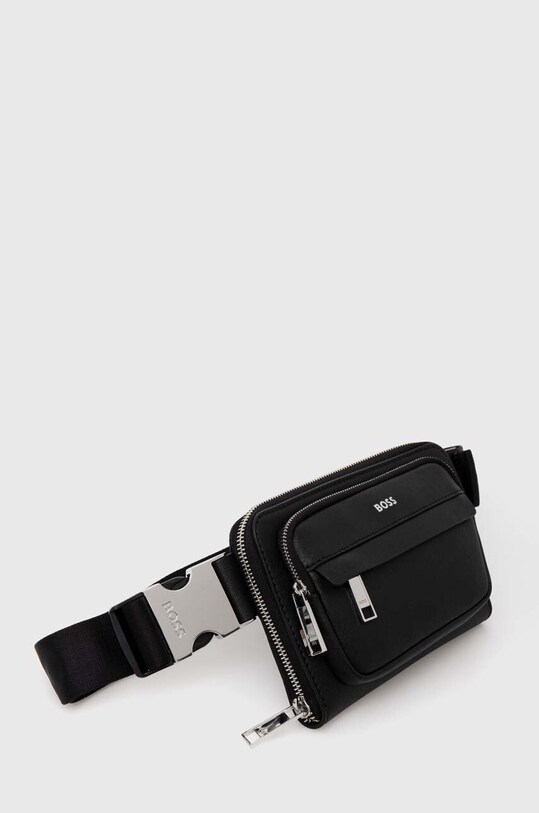 Велосипедна чанта за кръста с бутилка BOSS 50530098 черен AW24