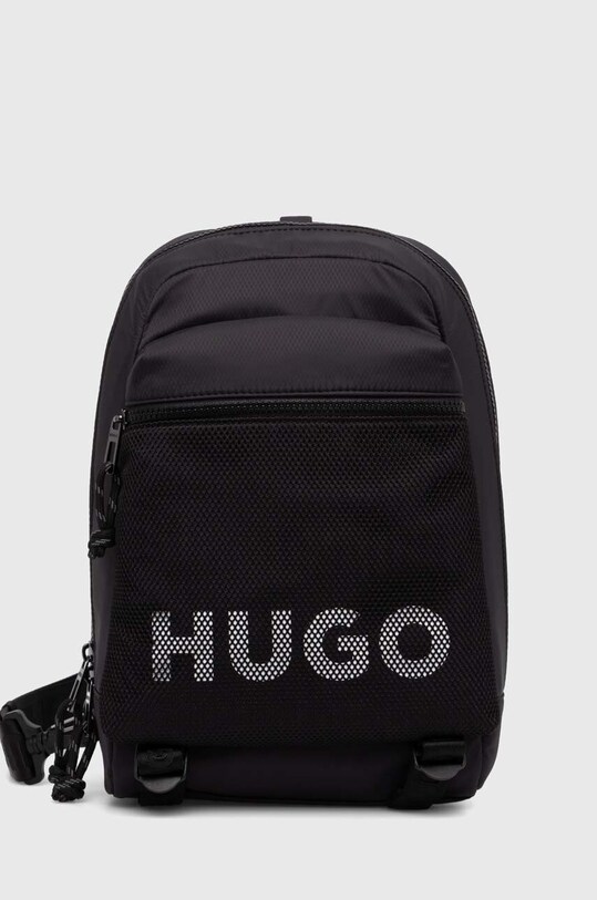 Σακίδιο πλάτης HUGO υφασμάτινο μαύρο 50523496