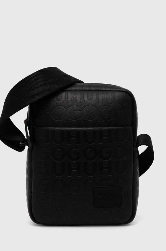 HUGO táska szintetikus bőr fekete 50523622